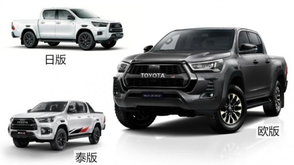 外观/悬架升级 欧版Hilux GR Sport官图